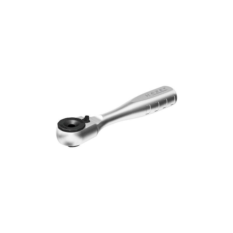 Hazet Bit Carraca Reversible Acero Macizo 863mb, 1/4" Ángulo De Funcionamiento 6°, Bloqueo Por Resorte 863mb