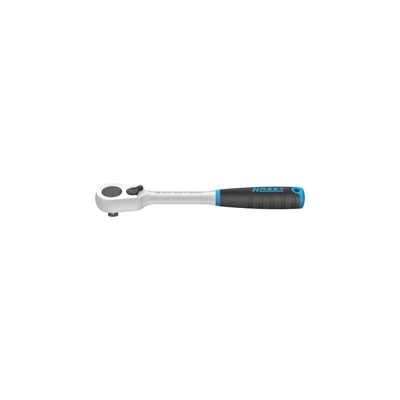 Hazet Hiper Trinquete Reversible De Dientes Finos 8816hp, 3/8" Negro/Azul, Ángulo De Funcionamiento 4° 8816hp