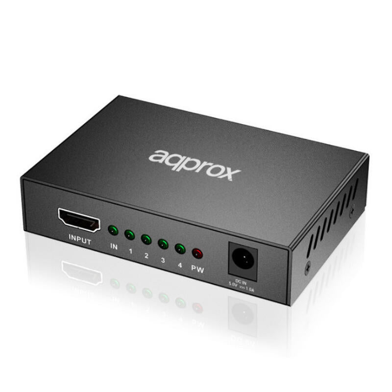 Hdmi Splitter 4 Puertos 1080p V2 Approx 4xhdmi