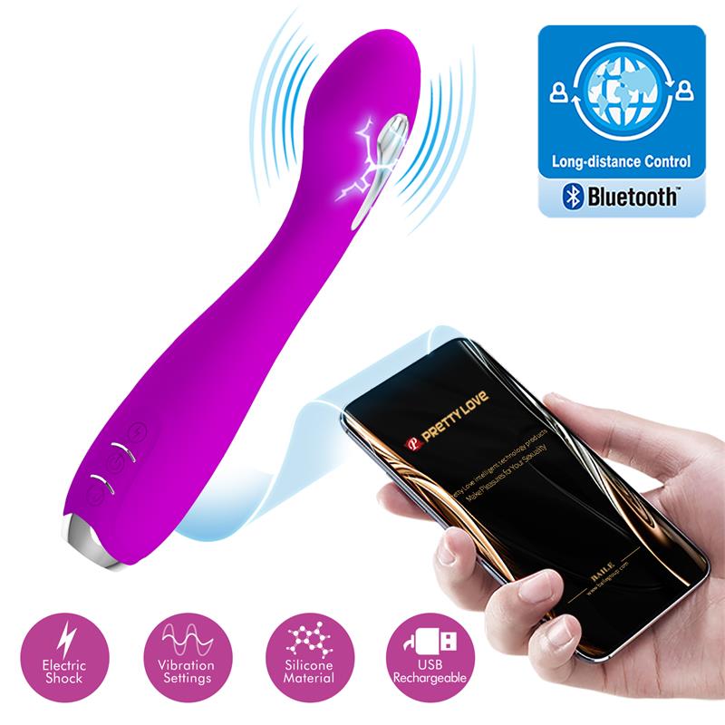 Pretty Love - Hector Vibrador Electroshock App Gratuita Violeta