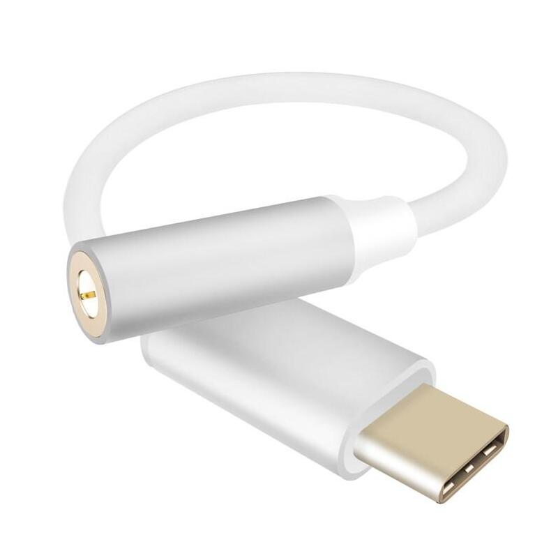 Helos Adapterkabel, Usb 3.1 Type-C? St./Klinkenbuchse 3,5mm, Premium, Plateado