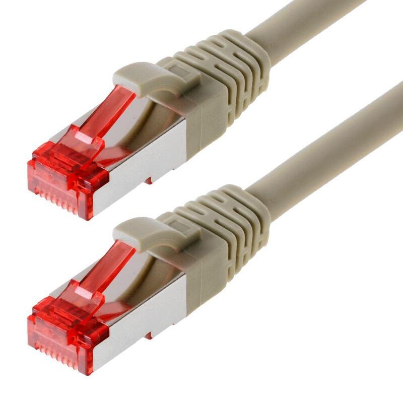 Helos Cable De Red S/Ftp Cat 6 Gris 3,0m