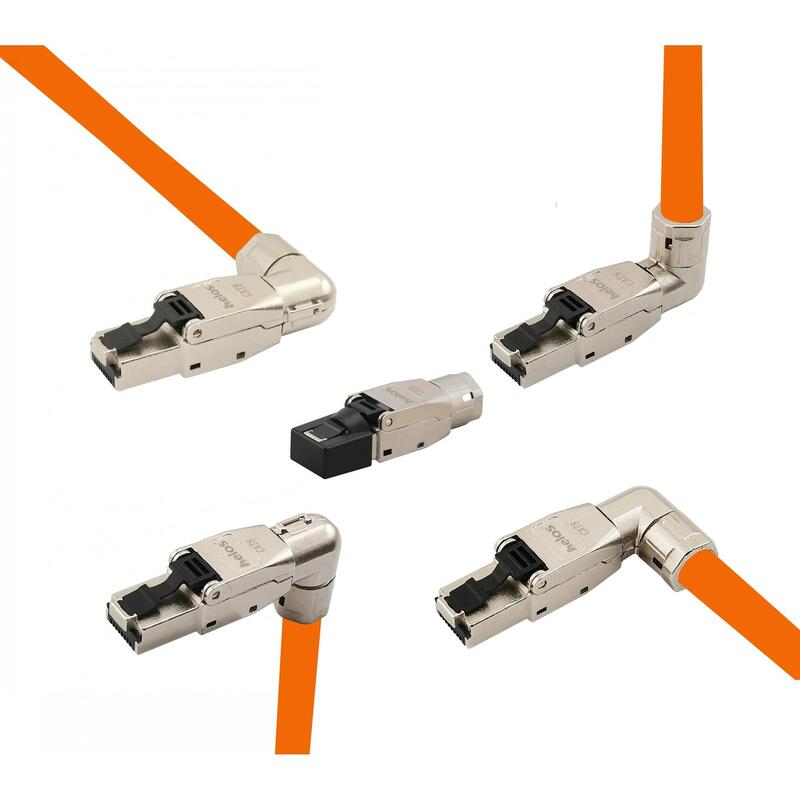 Helos Conector Rj45 Premium Cat 8.1 Metal