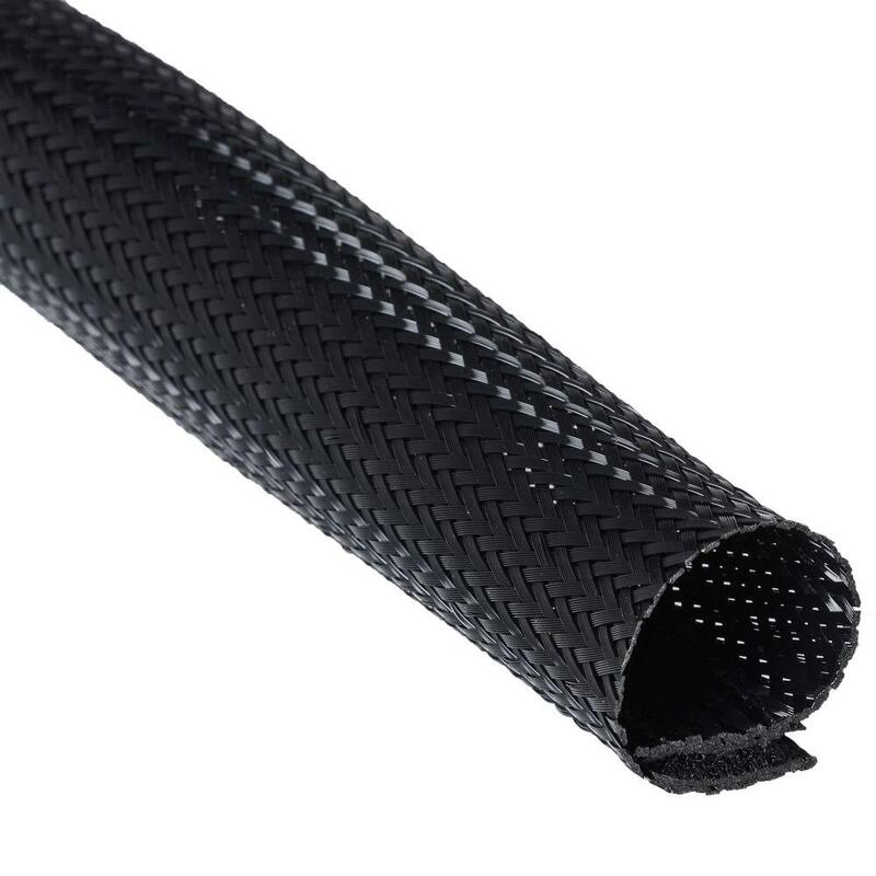 Helos Flexibler Kabelkanal Con Klettverschluss 2 M, Ø 51 Mm, Negro