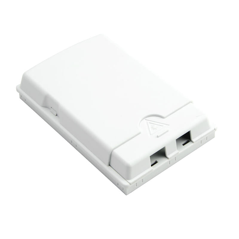 Helos Ftth Roseta 2-Fach, Aufputz, Blanco