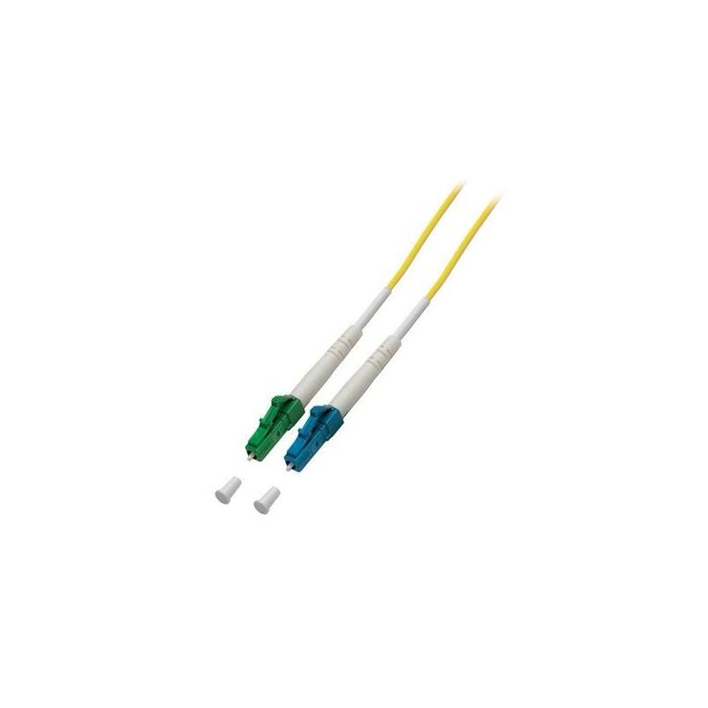 Helos Lwl Cable De Red Lc-Apc/Lc-Pc Simplex G657 9/125?M Os2 Amarillo 2,0m