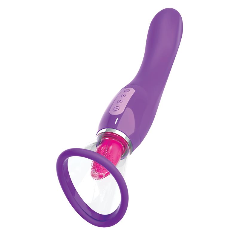 Fantasy For Her - Succionador Clitoris Lengua Estimuladora Violeta