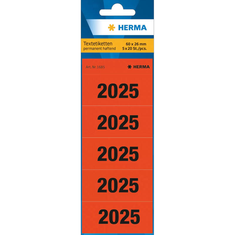 Herma Jahreszahlen 2025 Rojo