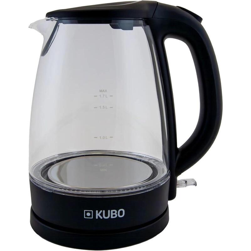 Hervidor De Agua Kubo Kbwk9450 Vidro 1,7l