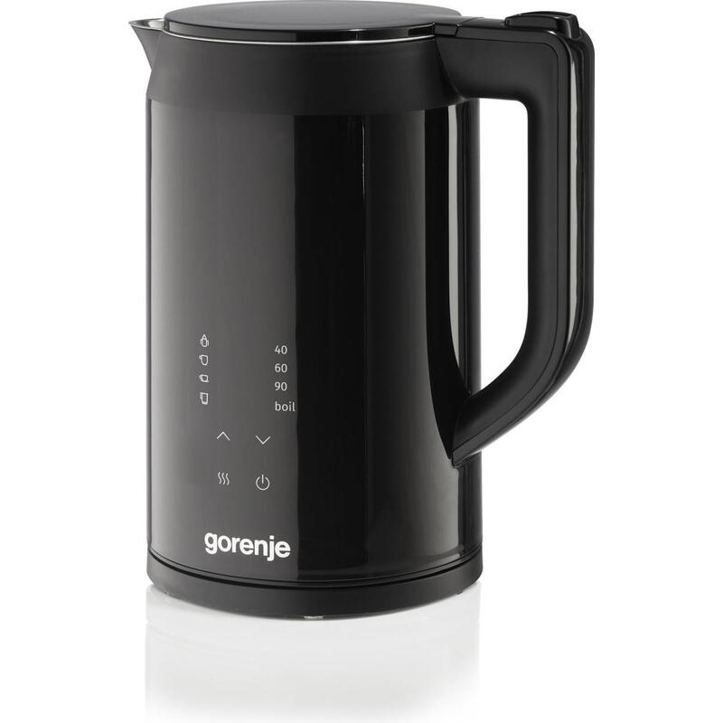 Hervidor Eléctrico Gorenje K17dwdii, Capacidad 1,7 L, Potencia 2200 W, Color Negro