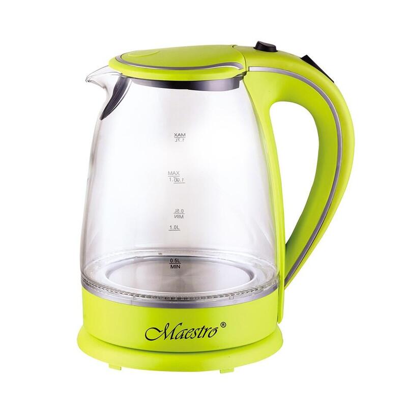 Hervidor Eléctrico Maestro Mr-064-Green