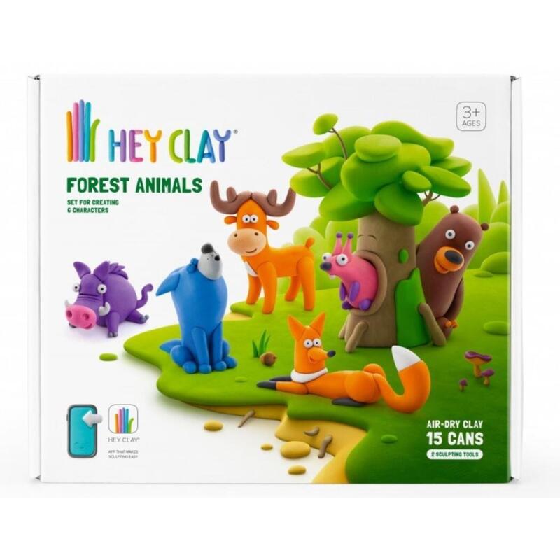 Hey Clay Forest Animals Forest Animals
