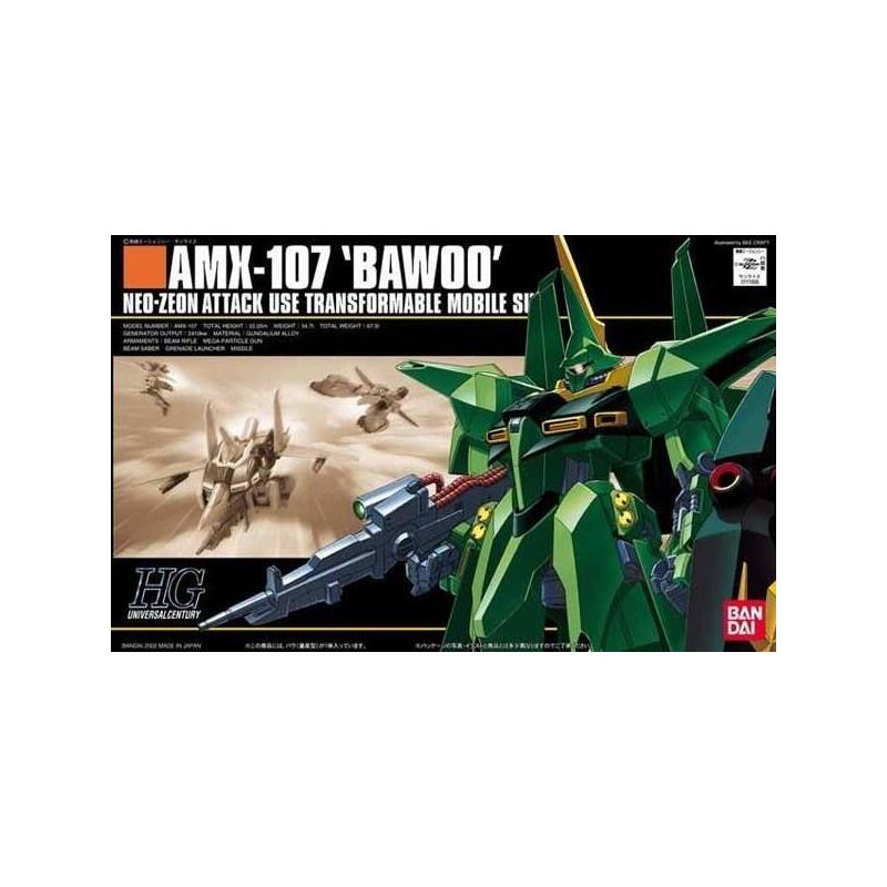 Hguc 1/144 Amx-107 Bawoo