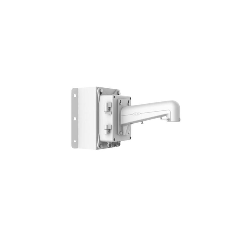 Hikvision Ds-1602zj-Box-Corner Eckhalterung Blanco Alu/Mahl