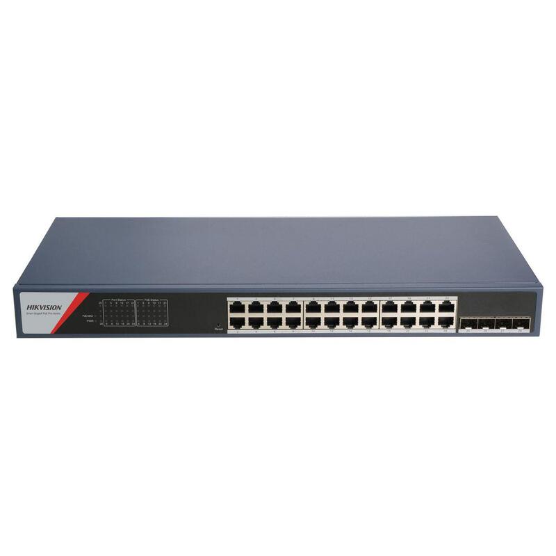 Interruptor Hikvision Ds-3e1528p-Si-24p4f