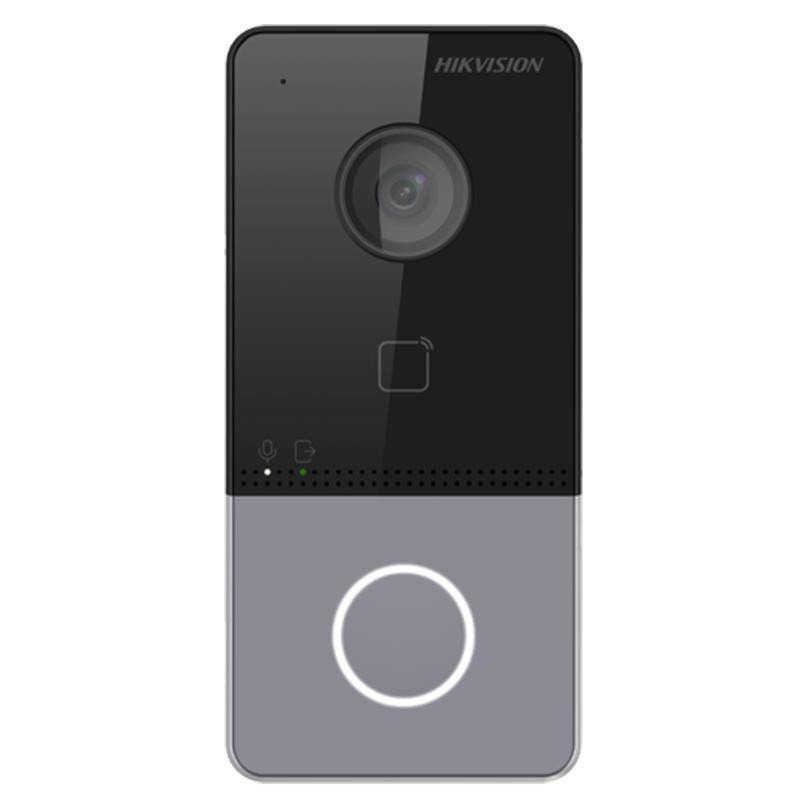 Hikvision Ds-Kv6113-Pe1(C)/Eu Sistema De Intercomunicación De Video 2 Mp Negro, Gris