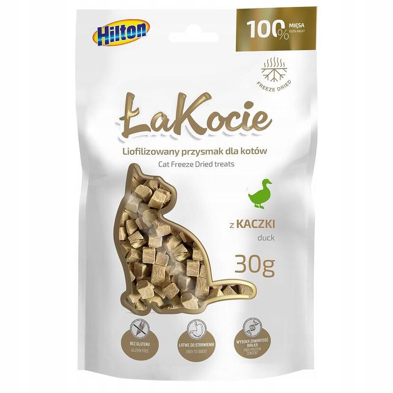 Hilton Lakocie Freeze Dried Duck - Cat Treats - 30g