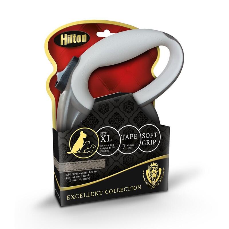 Hilton Smart Dog Tape Xl Brazowo-Bezowa Correa Automatyczna 7m Para Perro Do 40kg