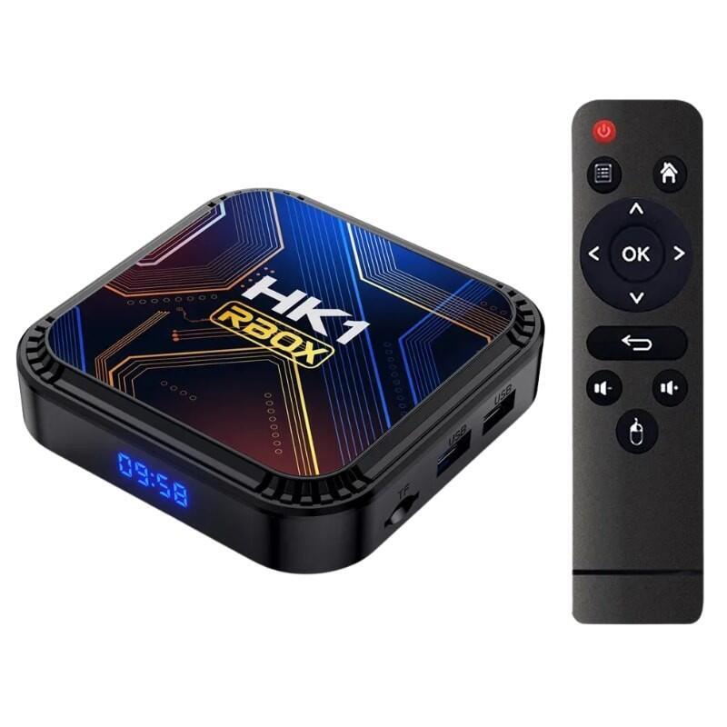Hk1 Rbox K8s Rk3528 2gb/16gb Android 13 Negro - Android Tv