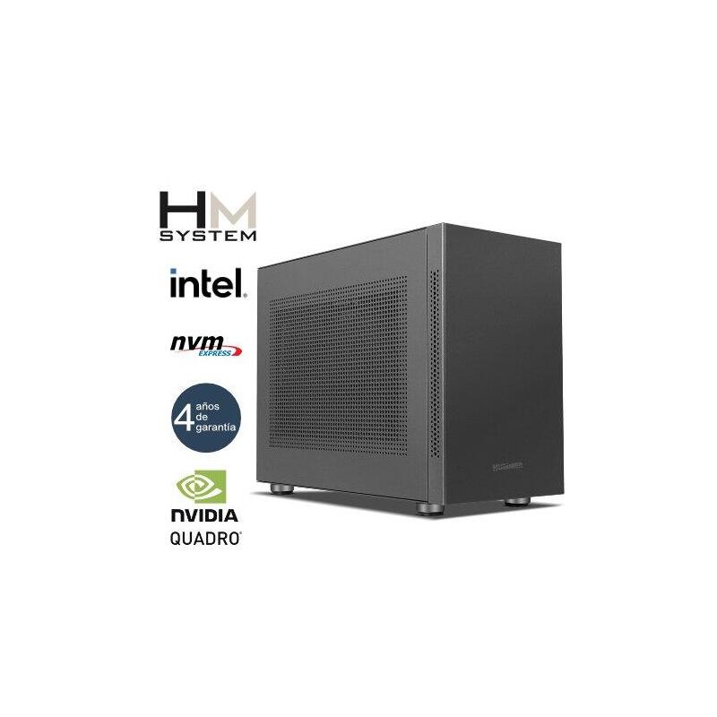 Hm System Cad Basic 12650 Workstation Torre Intel Core I7 12700f 32gb Ddr4 500gb Ssd Nvme Quadro P1000 4gb 500w 80+ Bronze 4 Años Garantía 30 Días Doa