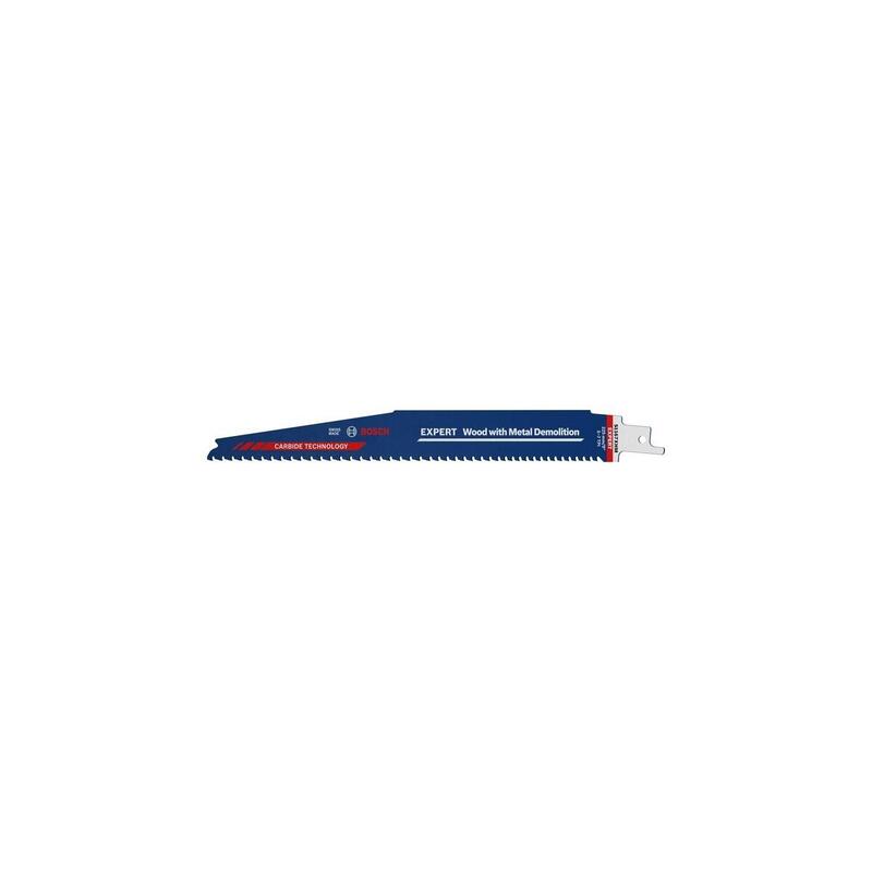Hoja De Sierra De Sable Bosch Professional Expert 'Demolición De Madera Con Metal' S 1167 Xhm, 10 Unidades, Longitud 225 Mm 2608900400