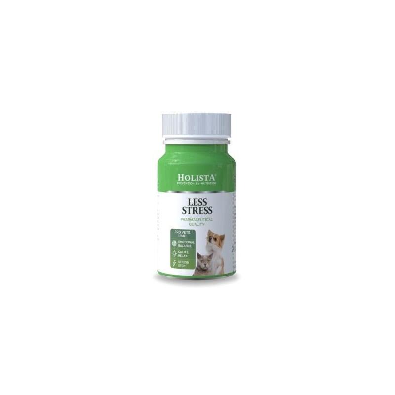 Holista Less Stress - Suplementos Para Perros Y Gatos - 60 Tabletas