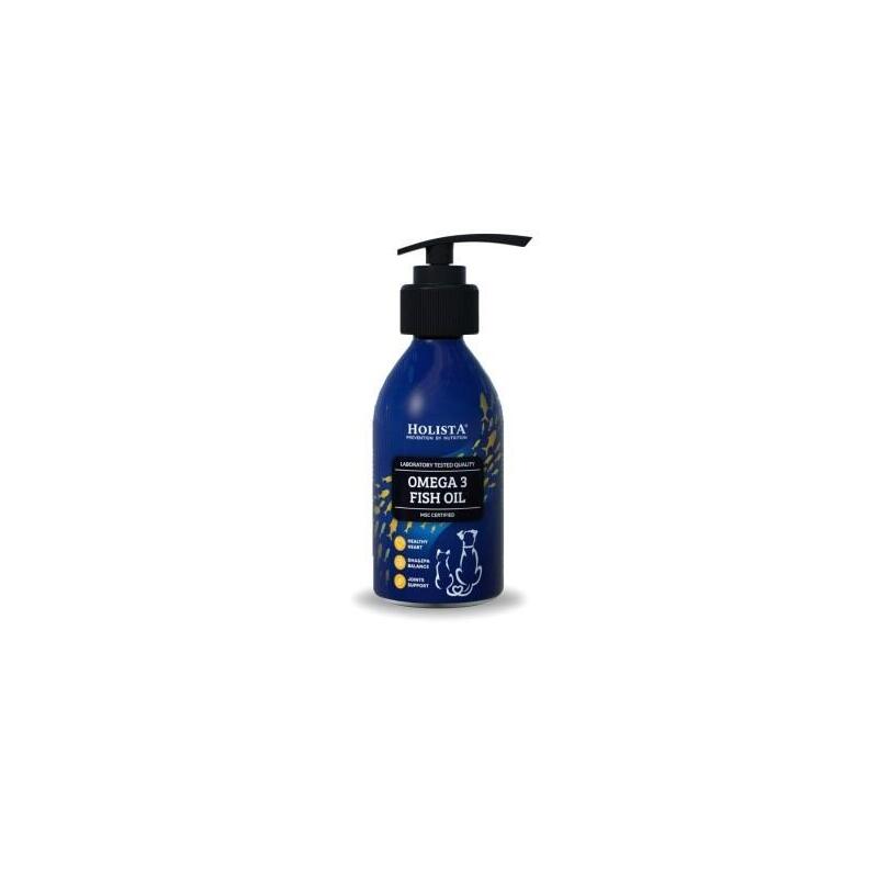 Holista Omega 3 Fish Oil - Suplementos Para Perros Y Gatos - 100ml