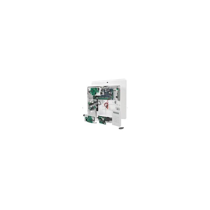 Honeywell C016-E1-K11i Kit Central Galaxy Flex V3 12 A 50 Zonas, Teclado Mk7 Y Módulo Ip. Grado 3.