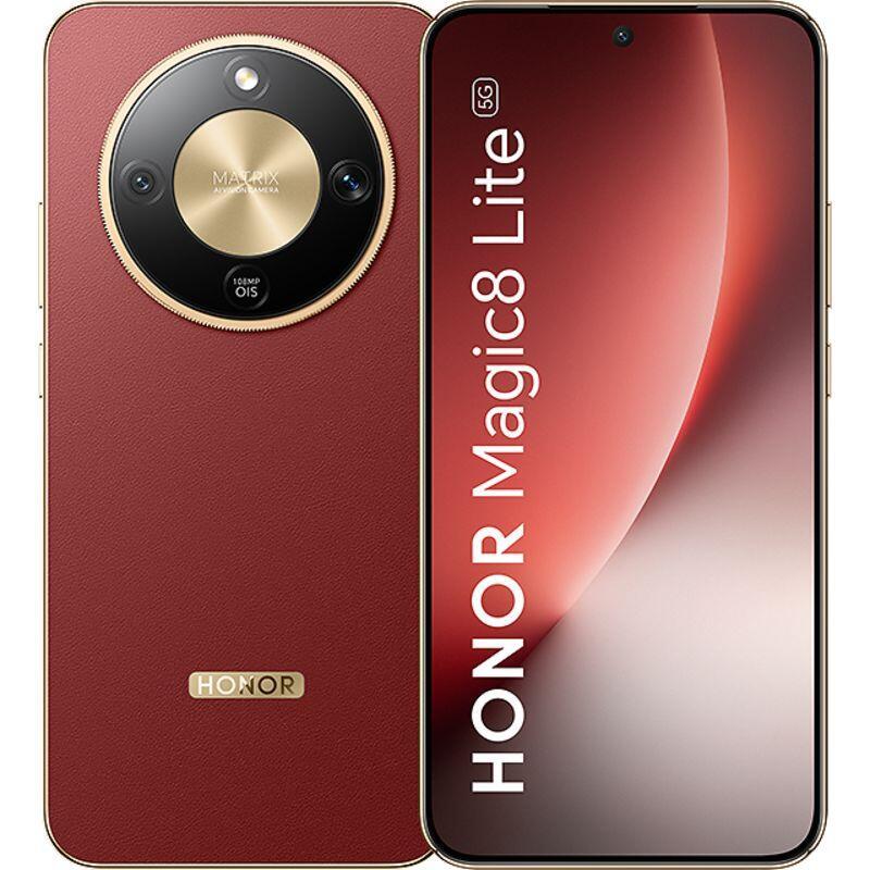 Honor Magic8 Lite Reddish Brown 256gb 8gb Ram 6.79" Amoled De 4320 Hz Qualcomm Snapdragon 6 Gen 4 (4nm) 7500 Mah
