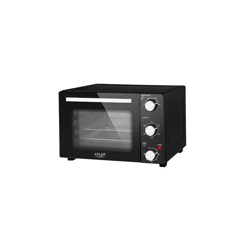 Horno Adler Ad6024 Eléctrico 22l Con 5 Modos De Horno