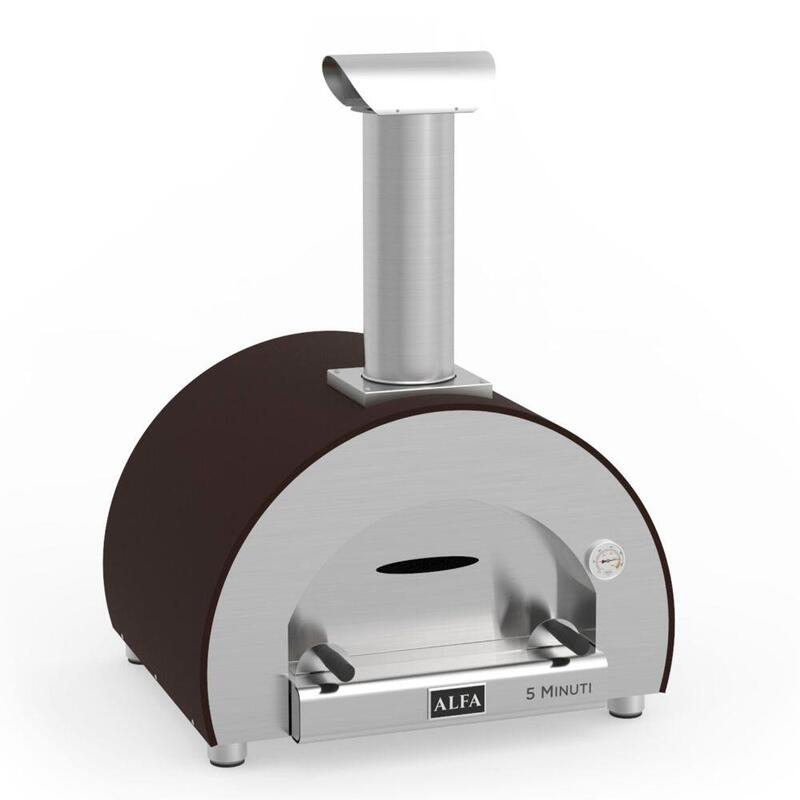 Horno Para Pizza Alfa Forni Classic 5 Minutos Cobre