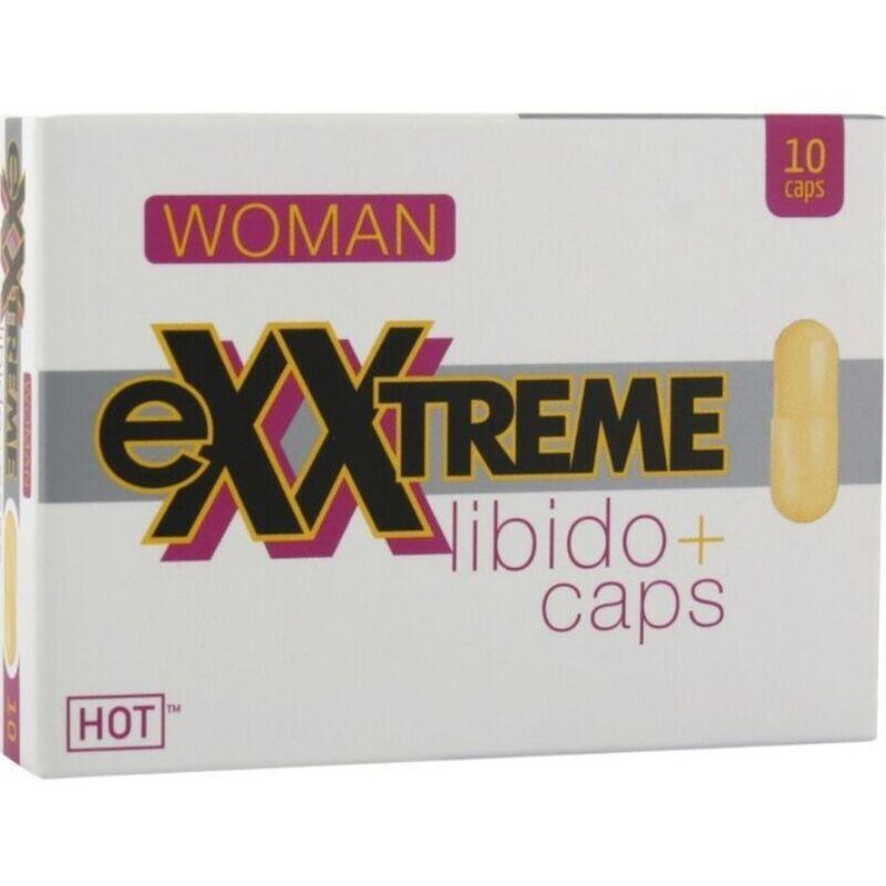 Hot - Exxtreme Cápsulas Aumento Líbido Mujer 10 Cps