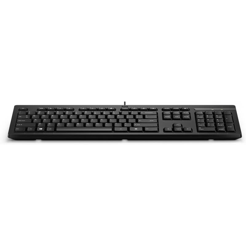 Hp 125 Usb Wd Kbd (Bulk 12) Teclado Universal Qwerty Inglés Negro