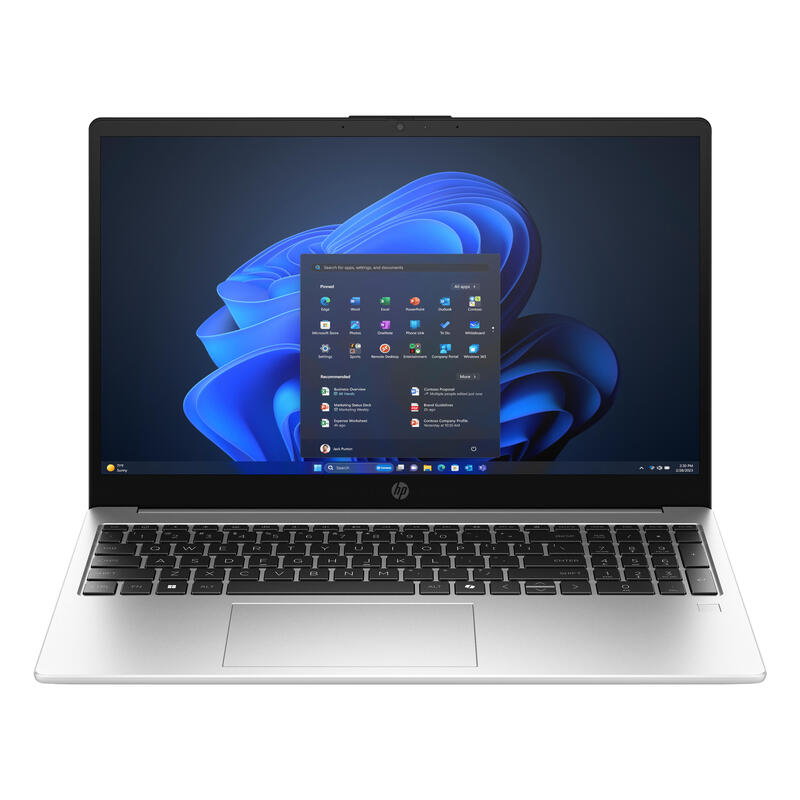 Hp 250r G10 Notebook Intel Core 5 120u / Hasta 5 Ghz Win 11 Pro Intel Graphics 16 Gb Ram 512 Gb Ssd Nvme 15.6" 1920 X 1080 (Full Hd) Wi-Fi 6 Plata Ceniza Oscuro Kbd: Español