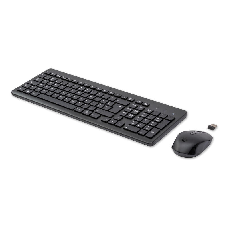 Hp 330 Wireless Mouse And Keyboard Combination Teclado Ratón Incluido Universal Rf Inalámbrico Qwerty Inglés Negro