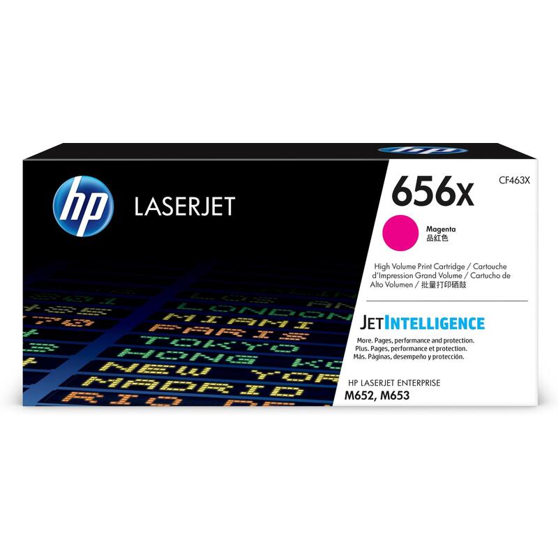 Hp Contract Cartridge No 656x Hp656x Hp 656x Magenta (Cf463xc)