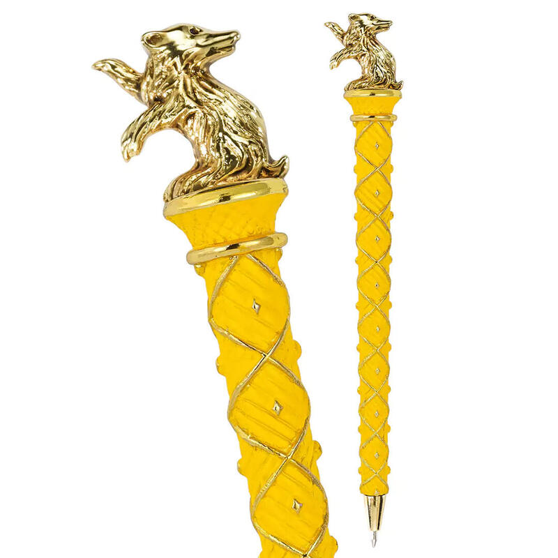 Hp - Hufflepuff Pen Gold Plated