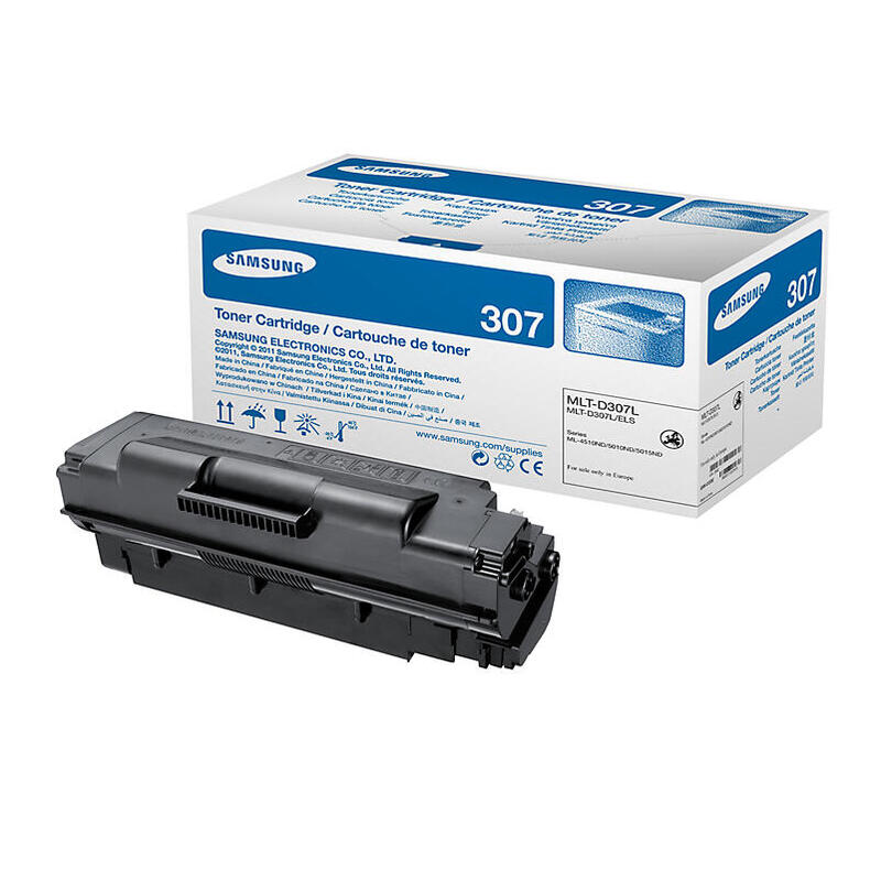 Hp Mlt-D307l Tóner De Láser 15000 Páginas Negro Hp Mlt-D307l, Tóner De Láser, 15000 Páginas, Negro, 1 Pieza(S)
