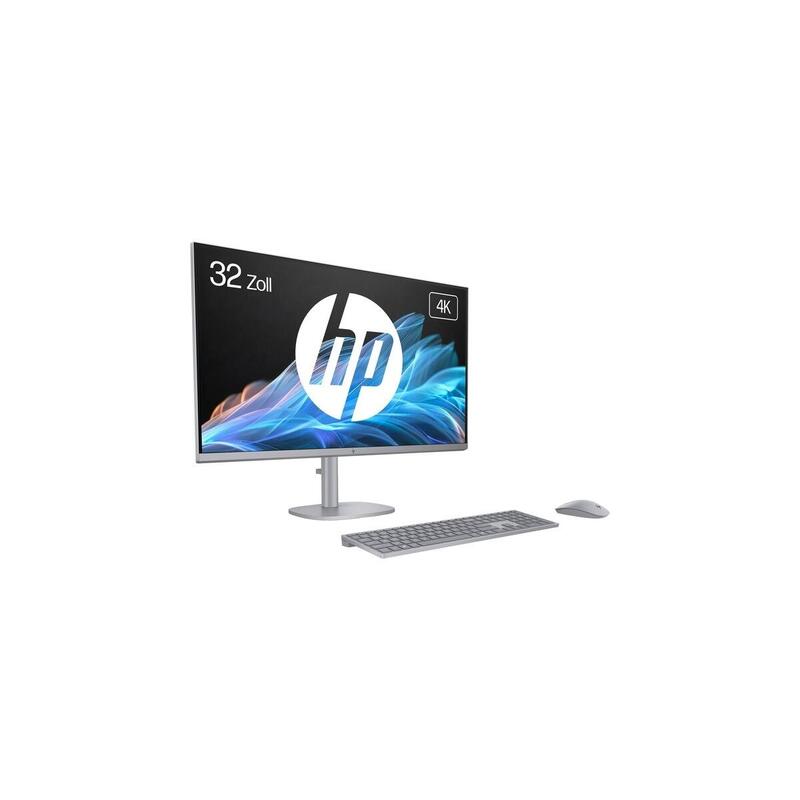 Hp Omnistudio X All-In-One 32-C0077ng, Sistema De Pc Plateado, Windows 11 Home De 64 Bits Ar2h2ea#Abd
