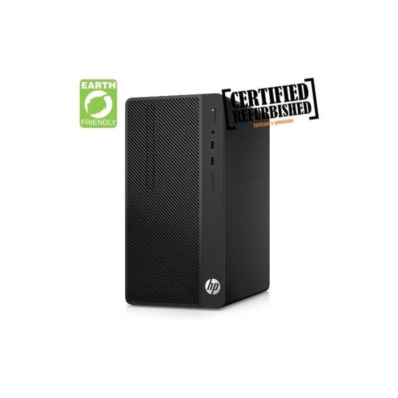 Hp Prodesk 290 G1 Mt Intel Core I3-7100 8gb Ddr4 120gb Ssd 500gb Hdd Windows 10 Pro Certified Refurbished
