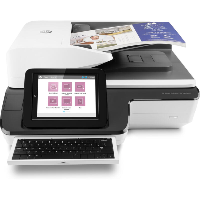 Hp Scanjet Enterprise Flow N9120 Fn2 Flatbed Scanner L2763a#B19