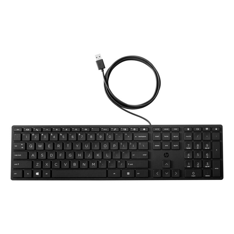 Hp Teclado De Sobremesa Con Cable 320k
