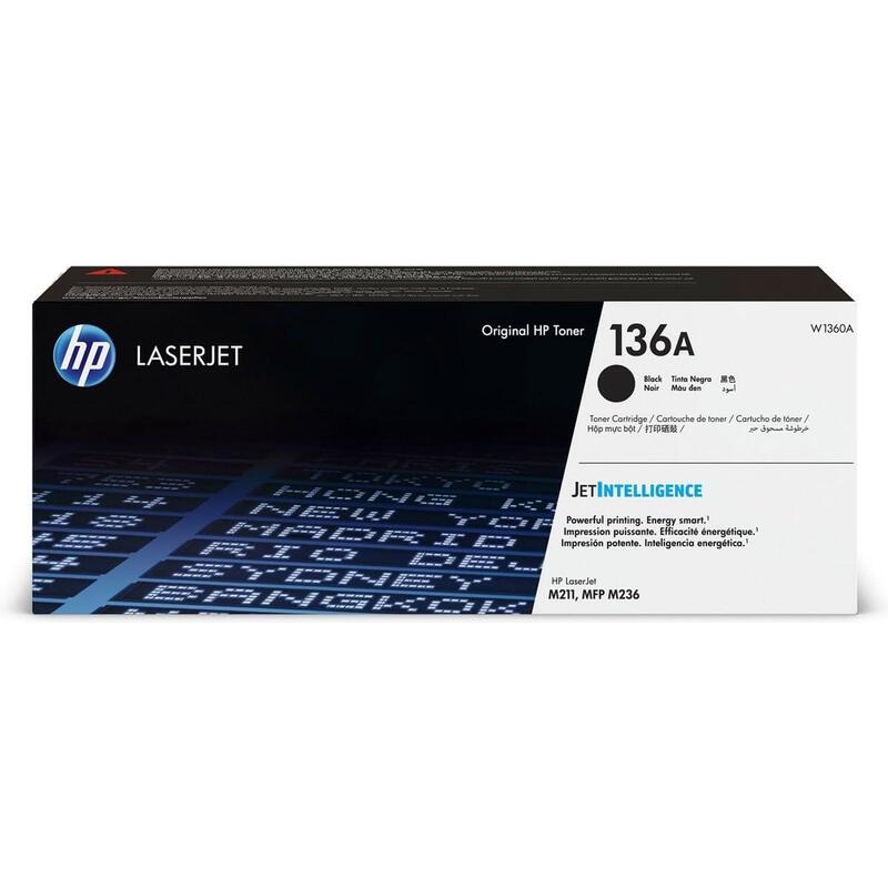 Hp Tóner Negro W1360a 136a 1150 Copias