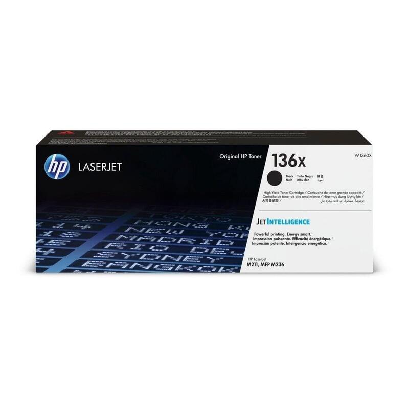 Hp Tóner Negro W1360x 136x 2600 Copias