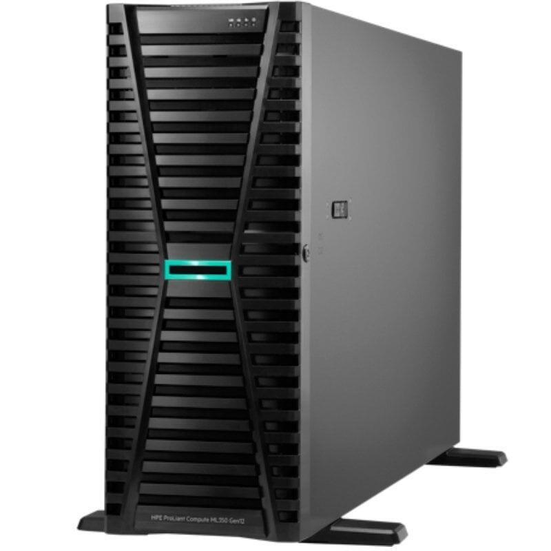 Hpe Proliant Compute Ml350 Gen12 Servidor Torre 4u 2 Vías 1 X Xeon 6505p / Hasta 4.1 Ghz Ram 64 Gb Sata/Sas/Nvme Hot-Swap 2.5" Bahía(S) Ssd 2 X 960 Gb Monitor: Ninguno