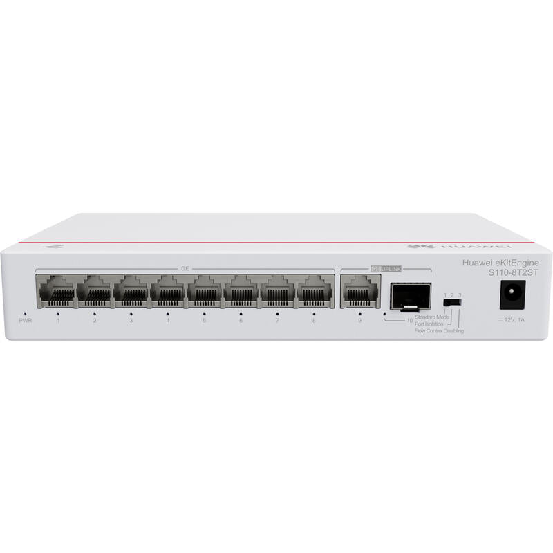 Huawei Ekit S110 Series S110-8t2st No Administrado L2 Gigabit Ethernet (10/100/1000) Gris