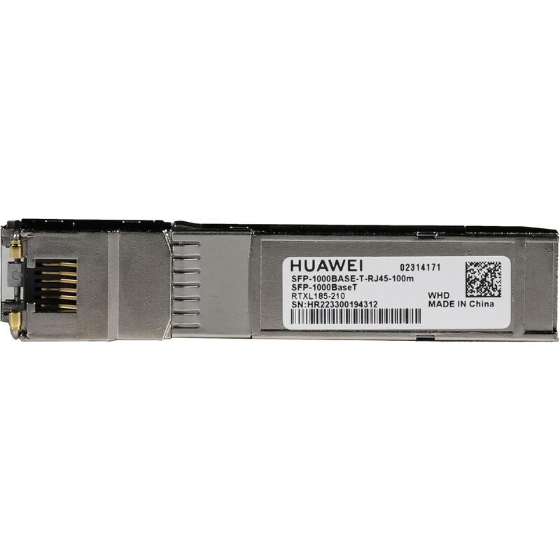 Huawei Electrical Transceiver,Sfp,Ge,Electrical Interface Module(100m,Rj45) (Sfp-1000baset)