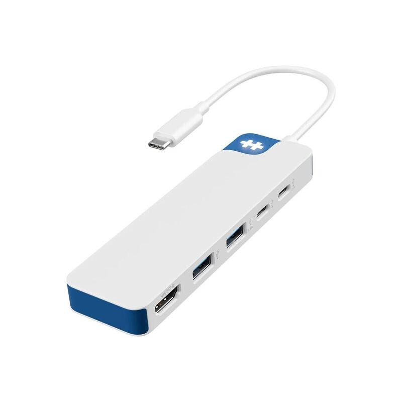 Hyper Hyperdrive Flex 5 Port Usb-C Hub, Blue