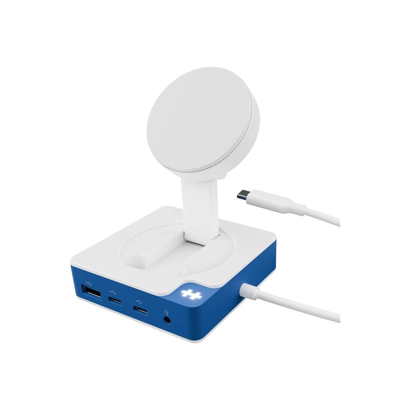 Hyper Hyperdrive Flex Magcharge Usb-C Hub, Blue