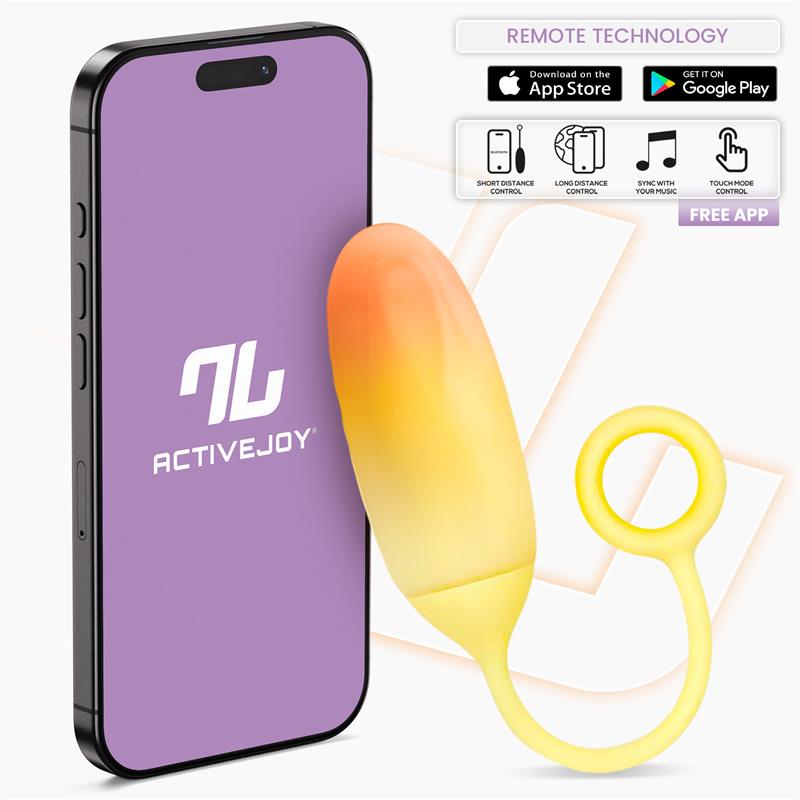 Huevo Con App Silicona Doble Capa Degradado